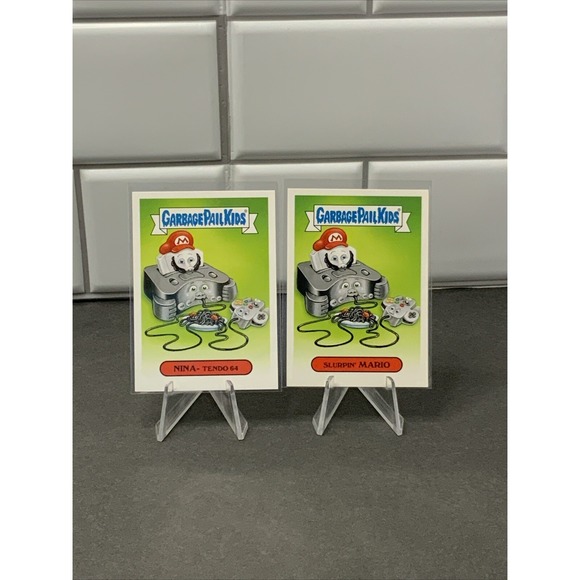 Toys | Nintendo 64 Super Mario Bros Mario Kart Spoof 2 Card Set 219 ...